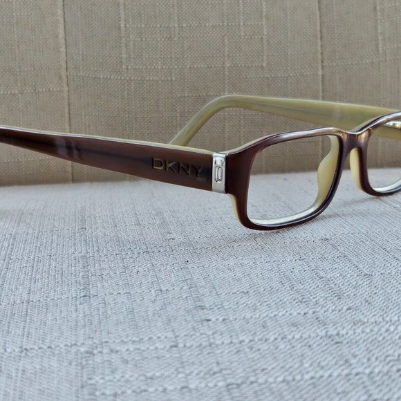 DKNY Women Glasses Brown Tone Frame 52[]17 135 Glasses Frame - Picture 4 of 12